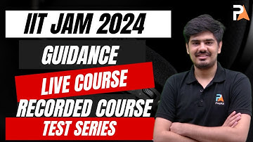 Guidance | Recorded Course | Live Course | Test Series | IIT JAM Physics | Nitin | PrepKit