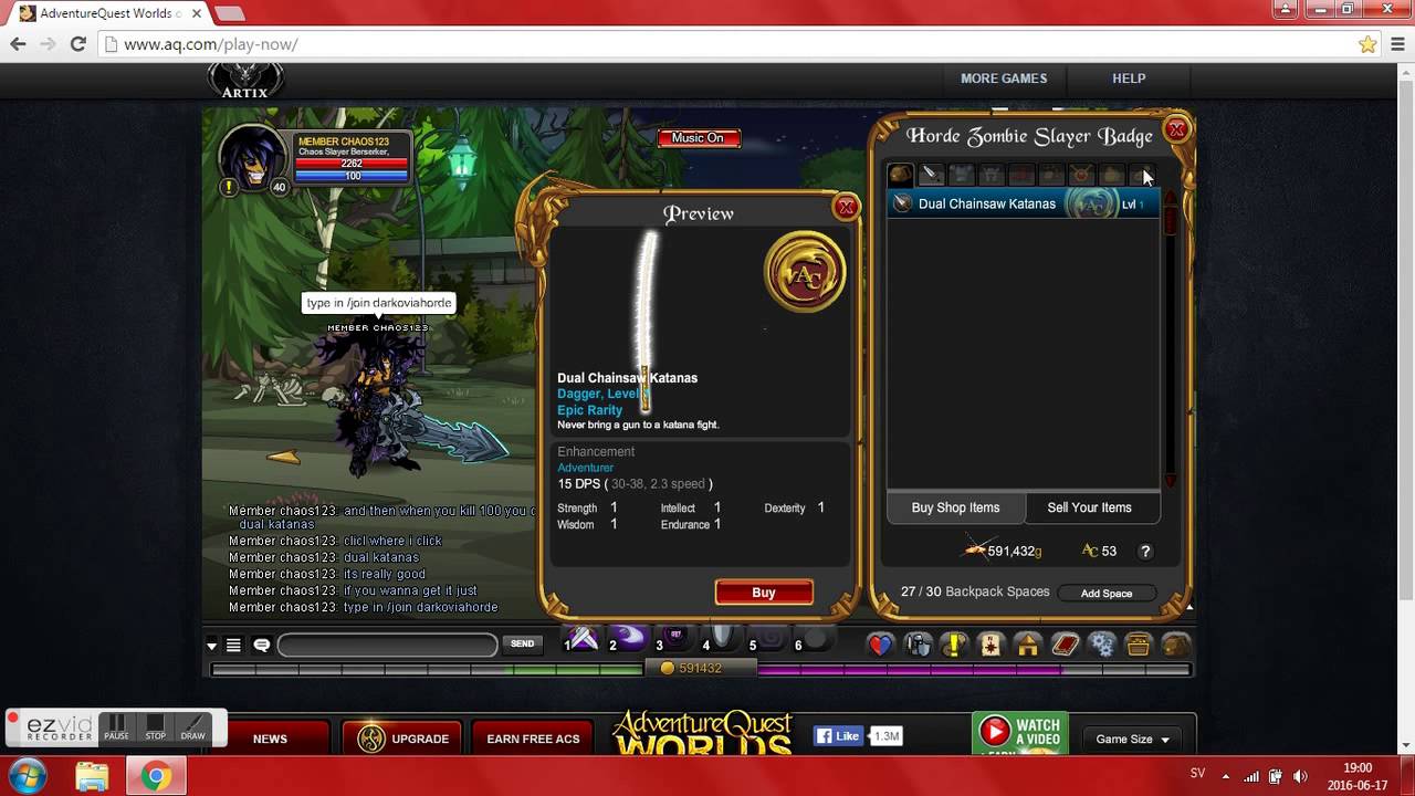 AQW How To Get Dual Chainsaw Katanas YouTube