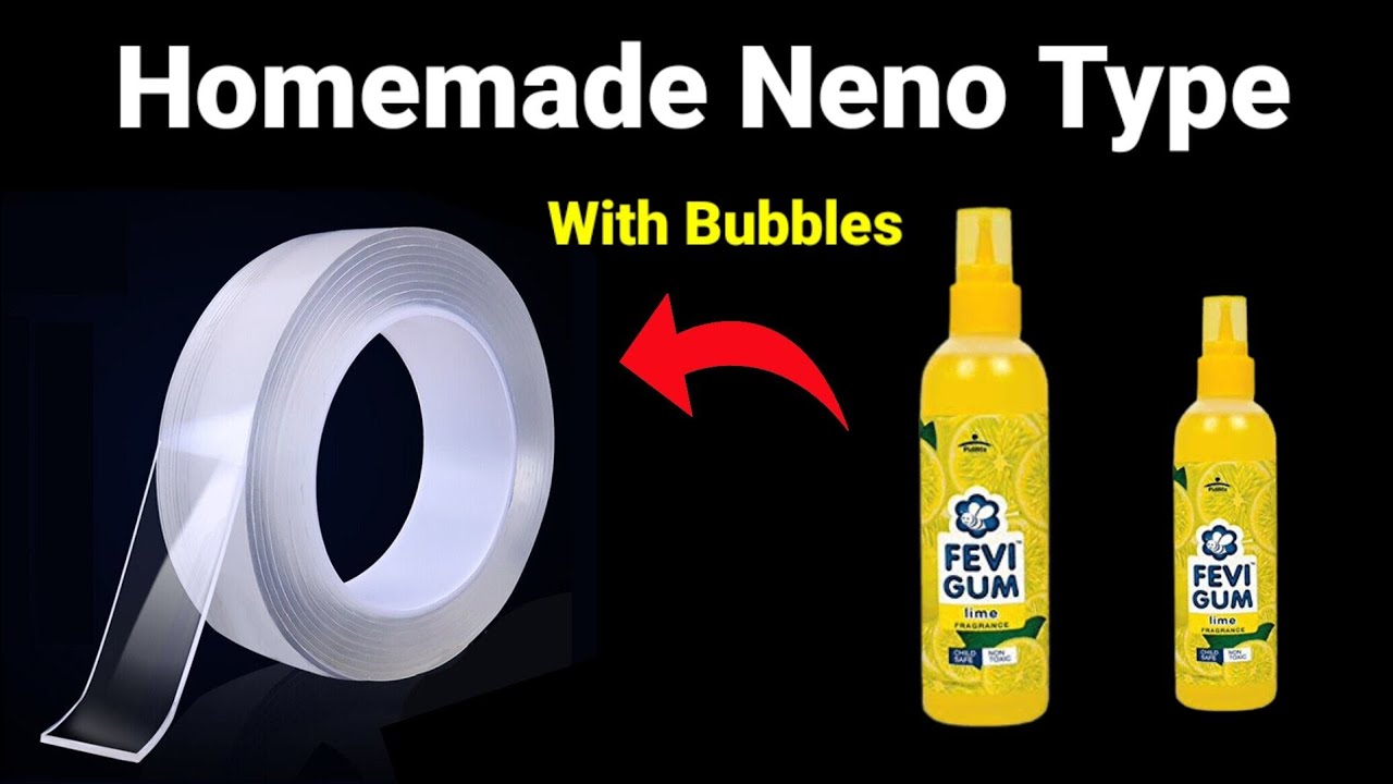 Making Nano Tape With Fevicol😱😱 Homemade Nano Tape How to make nano
