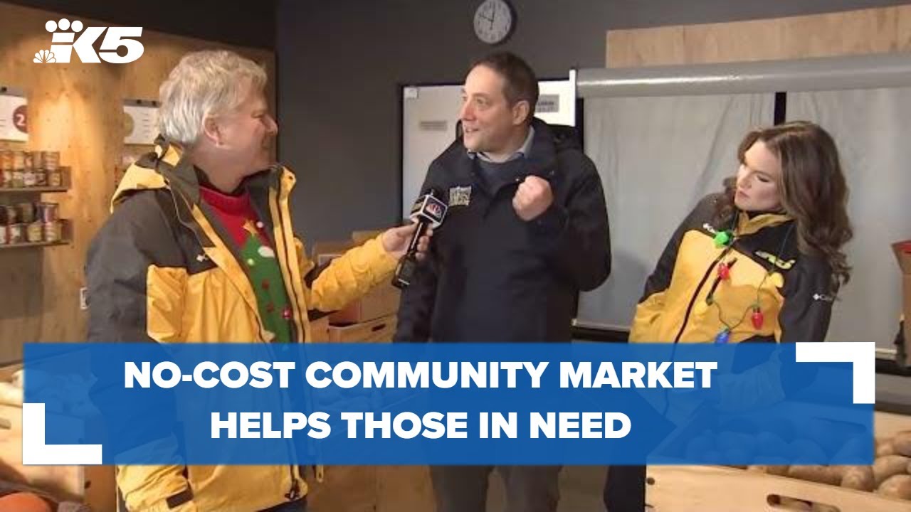 Northwest Harvest's SODO Community Market helps those in need as no-cost grocer: Home Team Harvest