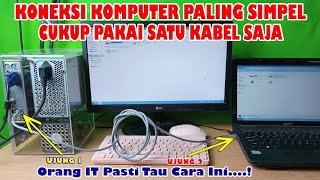 Cara Konekai Dua Komputer Peer To Peer || Peer to peer network sharing