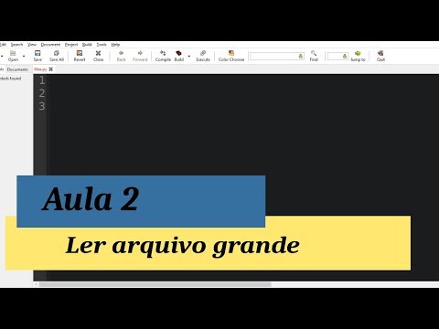 Python intermediário I Tutorial 2 - Leitura de arquivos grandes