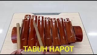 Tutorial menabuk cetik Tabuh Hapot