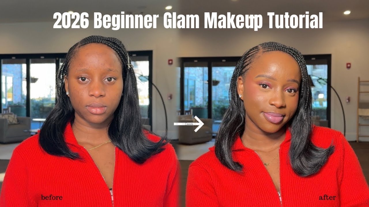2026 Beginner Glam Makeup Tutorial | Easy Step-by-Step Soft Glam