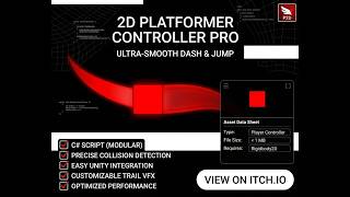 Ultimate 2D Character Controller Pro | Unity C# Script Showcase