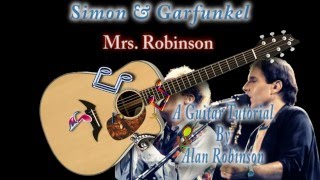 Mrs.  Robinson - Simon & Garfunkel - Acoustic Guitar Lesson (easy) chords