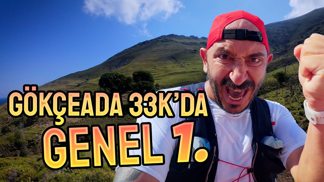 Bu Zorlu Parkurda 33 KM'de Genel Birincilik. Gökçeada Ultra
