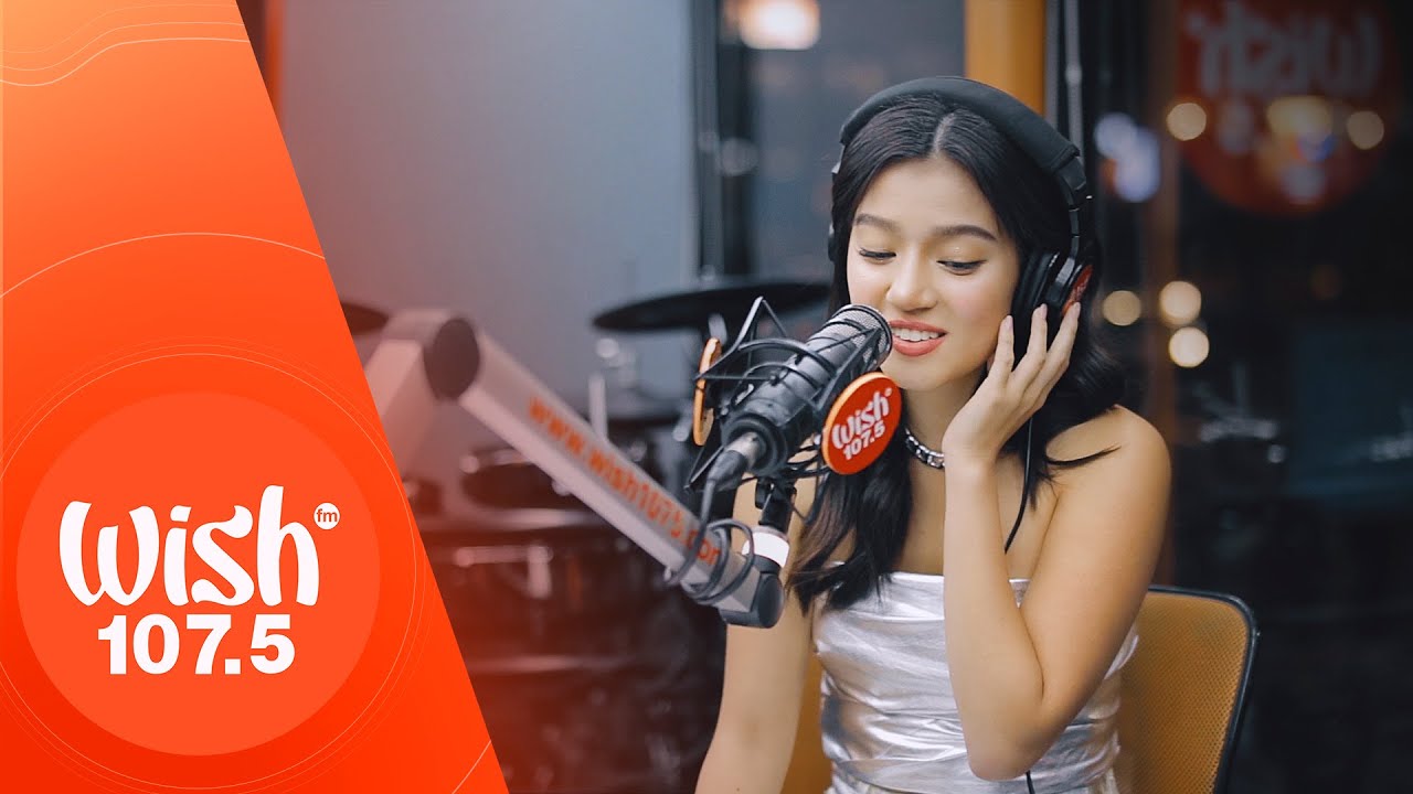 Belle Mariano performs Bugambilya LIVE on Wish 1075 Bus