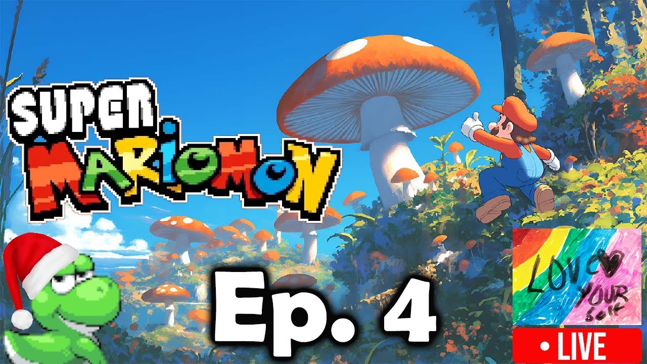 It's Christmas Eve So I Put A Santa Hat On Baby Yoshi | Super Mariomon Ep. 4
