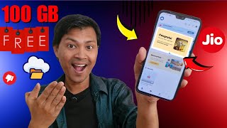 Best 100 GB Free Cloud Storage App for Android & iPhone 🔥 Jio Cloud 100GB FREE screenshot 5