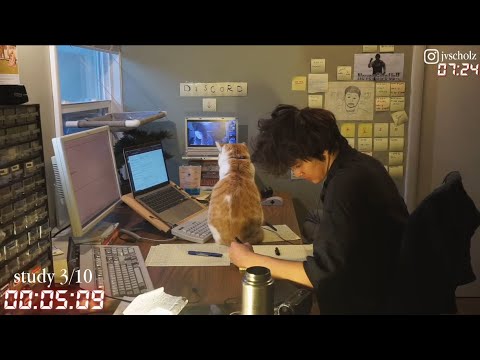 study with me live pomodoro