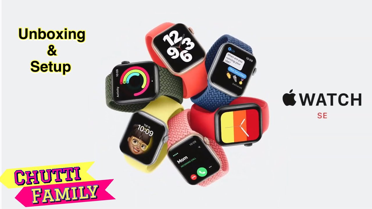 Apple Watch SE unboxing and set up | 40mm GPS | 