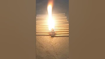 Experiment : Matchstick vs Fire #shorts #experiment
