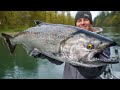 Most EXPENSIVE Salmon in WORLD! Catch Clean Cook (Chinook)
