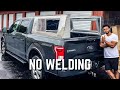 DIY No Weld Aluminum Truck Camper Frame | Overland Camper ep. 1 (Foundation)