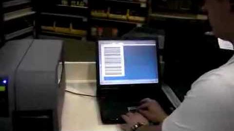 Intermec PM4i ZSim Fingerprint Demo