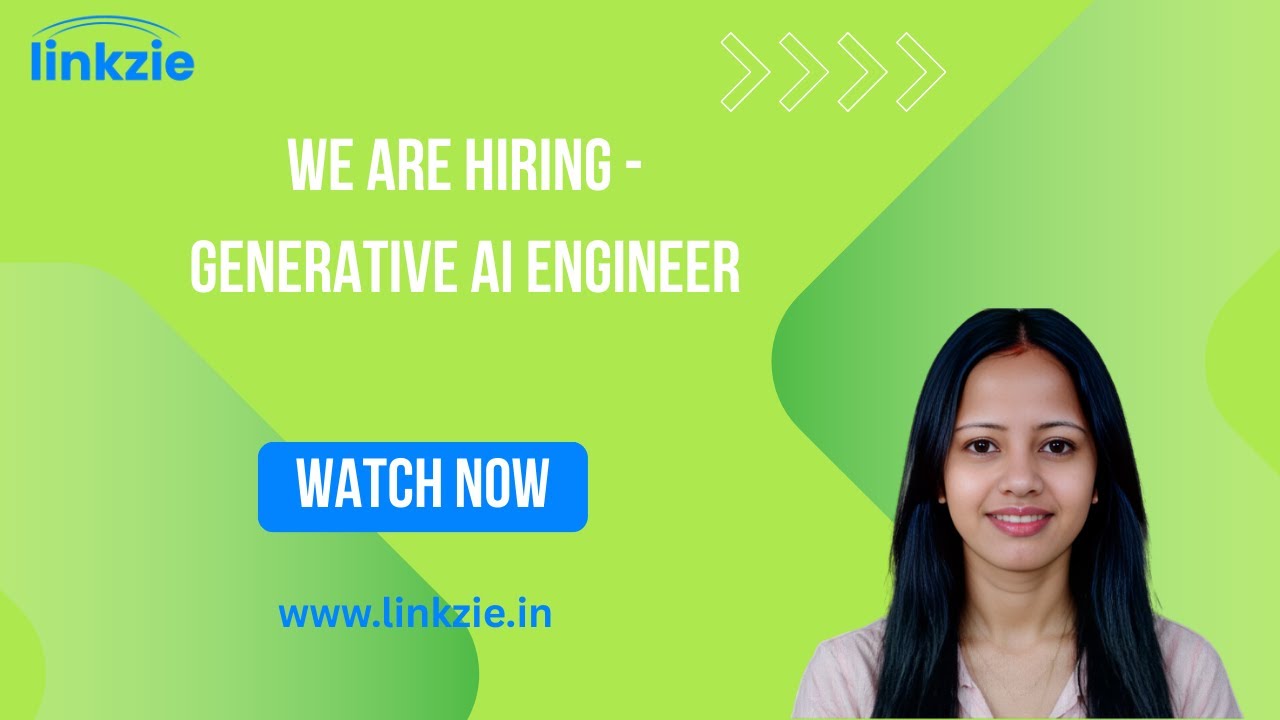 WE ARE HIRING - GEN AI Engineer - YouTube