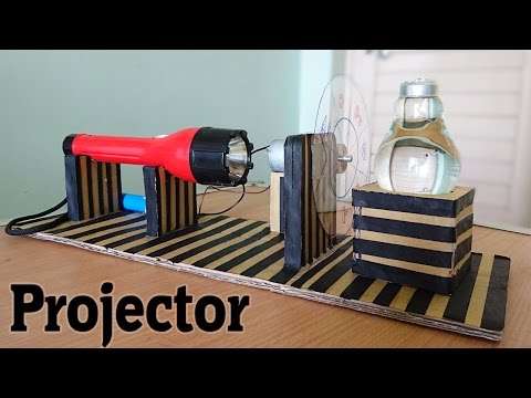 How to Make a Projector using bulb at Home