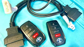 Toyota Venza 2021 - 30 pin cable - Autel 508 New Key Program Guide