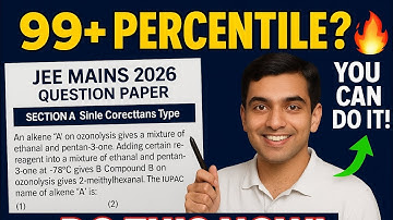 How To Score 99+ Percentile in JEE MAINS?🔥 | NITian