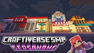 Animal Crossing Shopping Plaza in MINECRAFT | Craftiverse S1 (Minecraft 1.20.4 Let's Play)