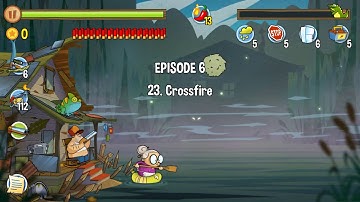 Swamp Attack - Episode 6. Level 23 Gameplay Android walkthrough