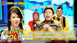 LUCU SIH, TAPI TEK-TOKAN DUO AGAR LAMBAT BANGET! KOMENG: MASIH BAGUS KONSEP LAMA.. - FESTIVAL OLI
