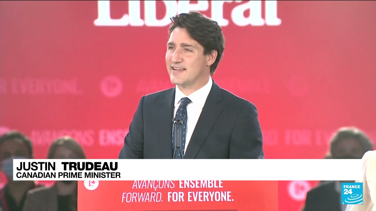 Canada's Trudeau wins another minority • FRANCE 24 English