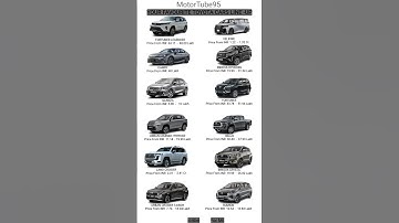toyota all cars models #toyota #cars #shorts #2025