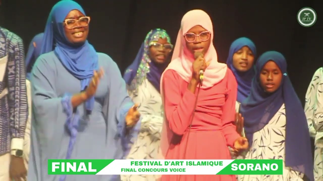 Prestation Groupe Salsabil : Final festival d'art islamique 2024 a 