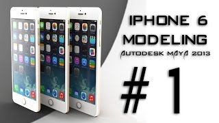 IPhone 6 - 3D Modeling | Part 1 | Modeling Iphone 6 | Tutorial