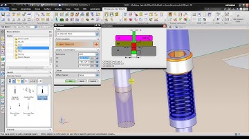 NX Progressive Die Wizard (PDW) : STEP 09 - Inserting Pilot Punch, Pilot Lifter & Pilot Guide