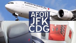 Air France B777-200 New “Best & Beyond” Business Class | JFK-CDG