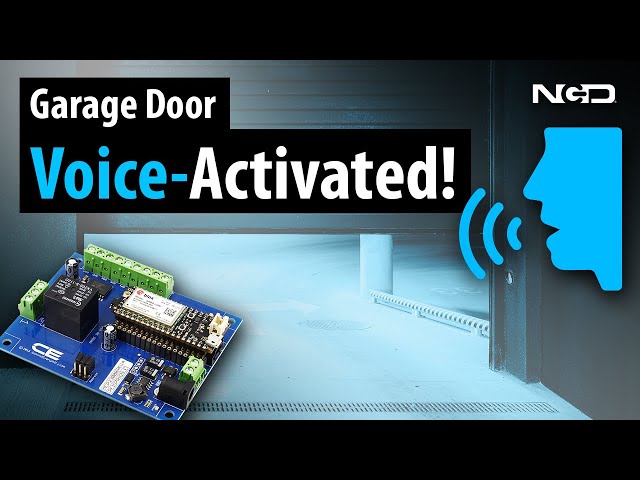 Echo Activated Garage Door 4 Steps With Pictures