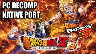 DBZ Budokai 3 - PC native port recomp