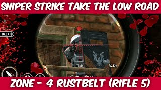 ⭐️⭐️⭐️ Sniper Strike Take the low road - Rust Belt Gameplay (android, iOS) screenshot 5