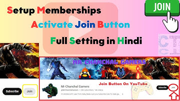 How to Setup Memberships on YouTube Channel (2023) | Activate Join Button | join button enable kaise
