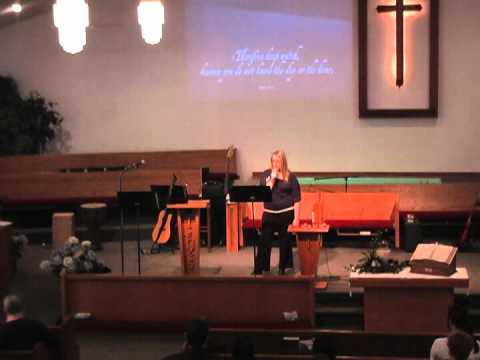 Erica Chapin at the Floyd Church