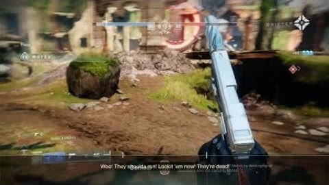 Destiny 2 Army of One Hunter Gameplay (4 Gambit Invader Kills)