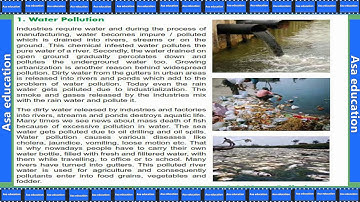 Ch 2.1 Environmental Pollution (Social Science, Grade 8 - 2nd Sem, GSEB) Easy explanation in Hindi