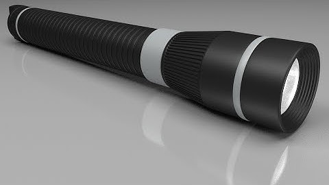 flashlight basic modeling Blender part1