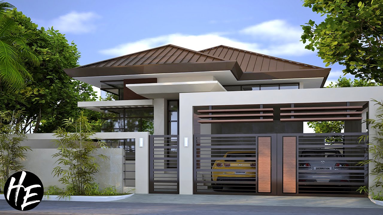 That Gray Bungalow With Three Bedrooms Pinoy Eplans