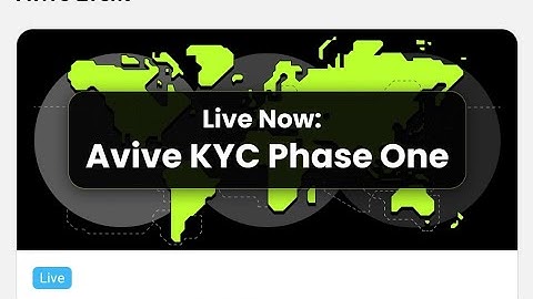 AVIVE MINING: HOW TO DO YOUR AVIVE KYC PHASE ONE || START MINING VV TOKEN NOW!