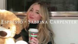 Espresso - Sabrina Carpenter (speed up, reverb)