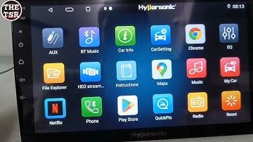 Back camera setting in Android car stereo Hypersonic gold Pro T5