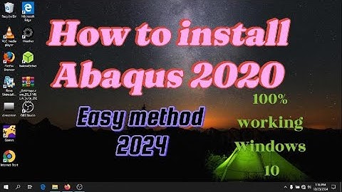How to Install Abaqus 2020 Easy method 2024