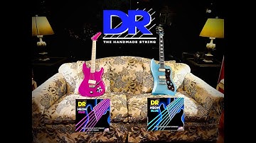 DR STRINGS NEON! What an amazing light show for your guitar!