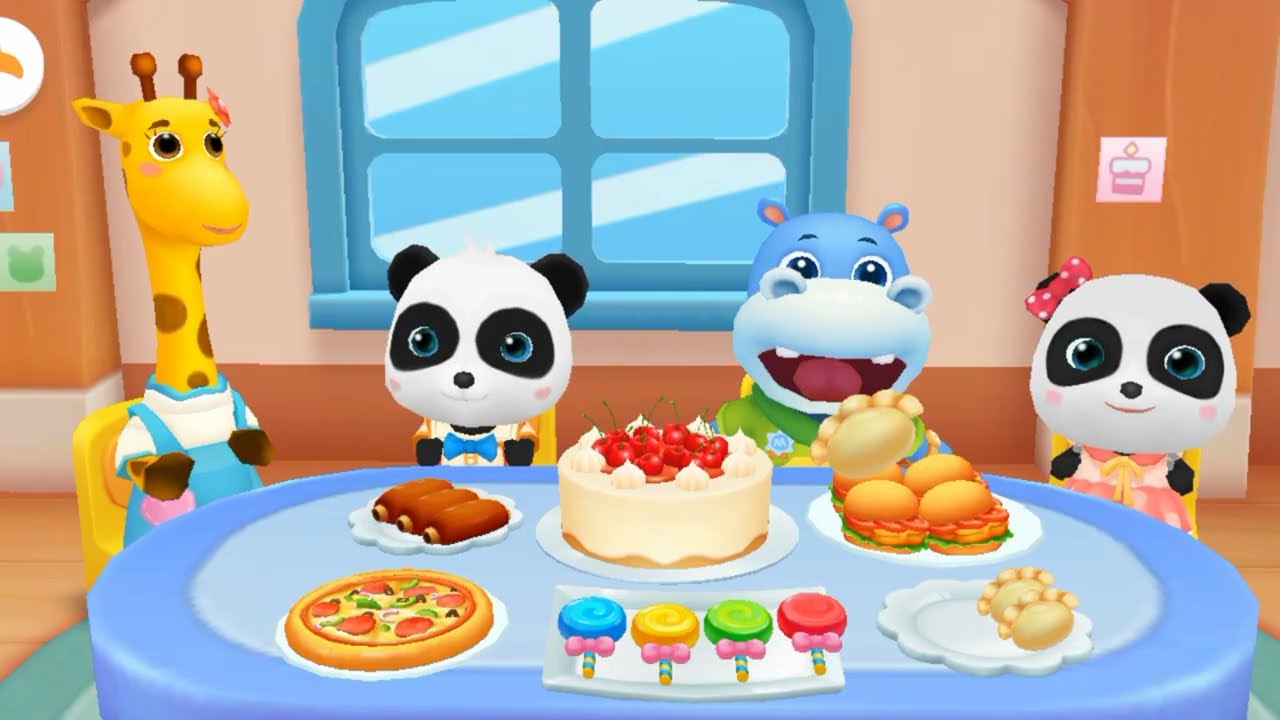 BabyBus Cartoon | Funny Animal Shopping & Photo Day | Kids Toontunes Activity