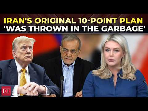 'THROWN IN THE GARBAGE': Karoline Leavitt REVEALS Tehran’s original truce plan rejected within hours