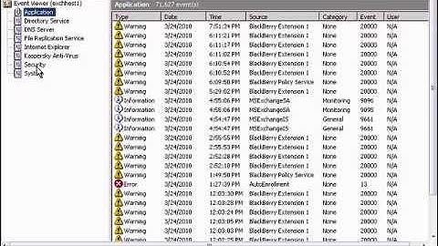 Open event logs from another computer